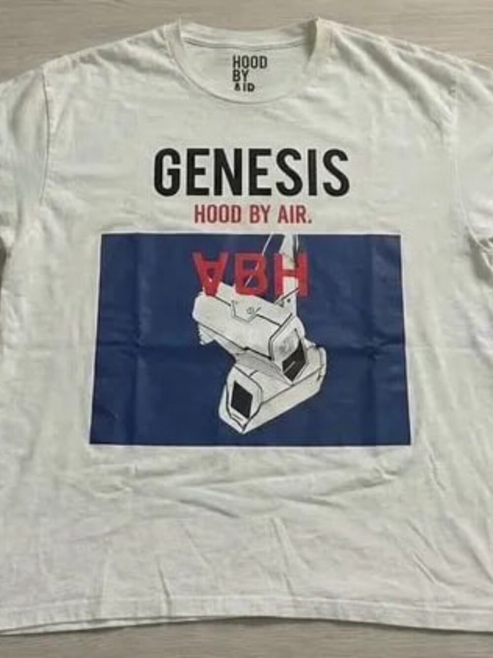 Hood By Air Genesis Graphic T-Shirt White